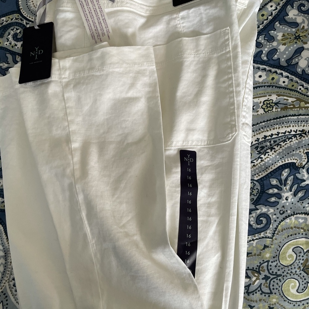 NYDJ trousers -size 16, inseam is 33, NWT